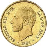 Obverse 4 Pesos 1881