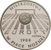 Reverse 200 Zlotych 1987 MW ET Pattern European Football Championship 1988