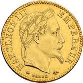 Obverse 10 Francs 1868 A