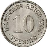Obverse 10 Pfennig 1906 D