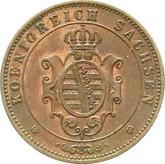 Obverse 5 Pfennig 1866 B