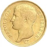 Obverse 40 Francs 1807 W