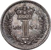 Reverse Penny 1831 Maundy