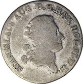 Obverse 1 Zloty (4 Grosze) 1781 EB