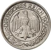 Obverse 50 Reichspfennig 1930 J