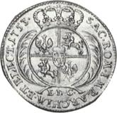 Reverse Ducat 1753 EDC Crown