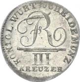 Obverse 3 Kreuzer 1808
