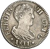 Obverse 1 Real 1811 C SF