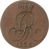 Obverse 1 Pfennig 1826 C