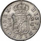 Reverse 2 Reales 1788 S C