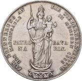 Reverse 2 Gulden 1855 Madonna Column