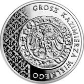 Reverse 20 Zlotych 2015 MW The grosz of Casimir the Great