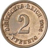 Obverse 2 Pfennig 1906 F