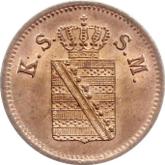 Obverse 1 Pfennig 1851 F
