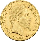 Obverse 10 Francs 1866 BB