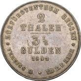 Reverse 2 Thaler 1841