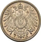 Reverse 10 Pfennig 1916 D