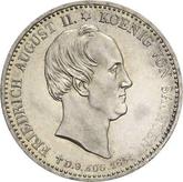 Obverse 1/3 Thaler 1854 Death of the King