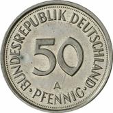 Obverse 50 Pfennig 1991 A