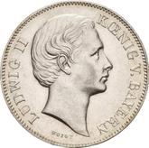 Obverse 1/2 Gulden 1870