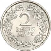 Reverse 2 Reichsmark 1927 A