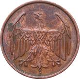 Obverse 4 Reichspfennig 1932 J