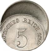 Obverse 5 Pfennig 1874-1889