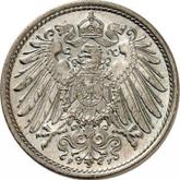 Reverse 10 Pfennig 1896 F