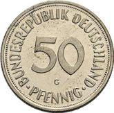 Obverse 50 Pfennig 1950 G