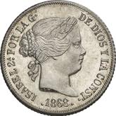 Obverse 10 Centavos 1868