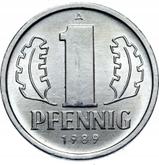 Obverse 1 Pfennig 1989 A