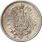Reverse 20 Pfennig 1875 E