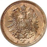 Reverse 1 Pfennig 1875 D