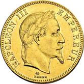 Obverse 100 Francs 1864 A