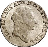 Obverse 1 Zloty (4 Grosze) 1791 EB