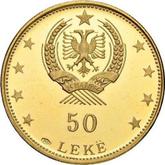 Reverse 50 Lekë 1968 Gjirokastër
