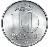 Obverse 10 Pfennig 1985 A