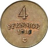 Reverse 4 Pfennig 1813