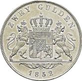 Reverse 2 Gulden 1852