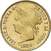 Obverse 4 Peso 1862