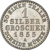 Reverse Silber Groschen 1855 A