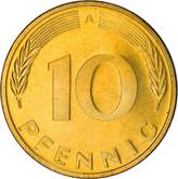 Obverse 10 Pfennig 1997 A