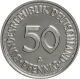 Obverse 50 Pfennig 2000 A
