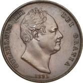 Obverse Penny 1831 WW