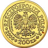 Obverse 200 Zlotych 2000 MW NR White-tailed eagle