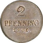 Reverse 2 Pfennig 1809