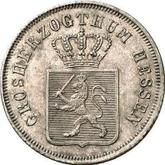 Obverse 6 Kreuzer 1848 The Princes' visit to the Mint