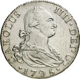 Obverse 8 Reales 1795 S CN