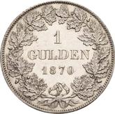 Reverse Gulden 1870