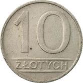 Reverse 10 Zlotych 1984 MW